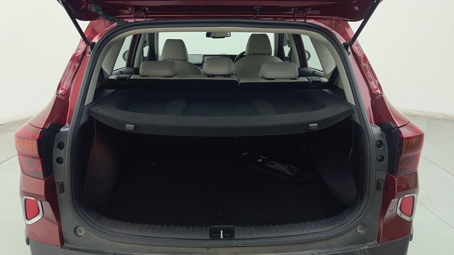 Used 2022 kia Seltos HTX 1.5 IVT Petrol Automatic interior DICKY INSIDE VIEW