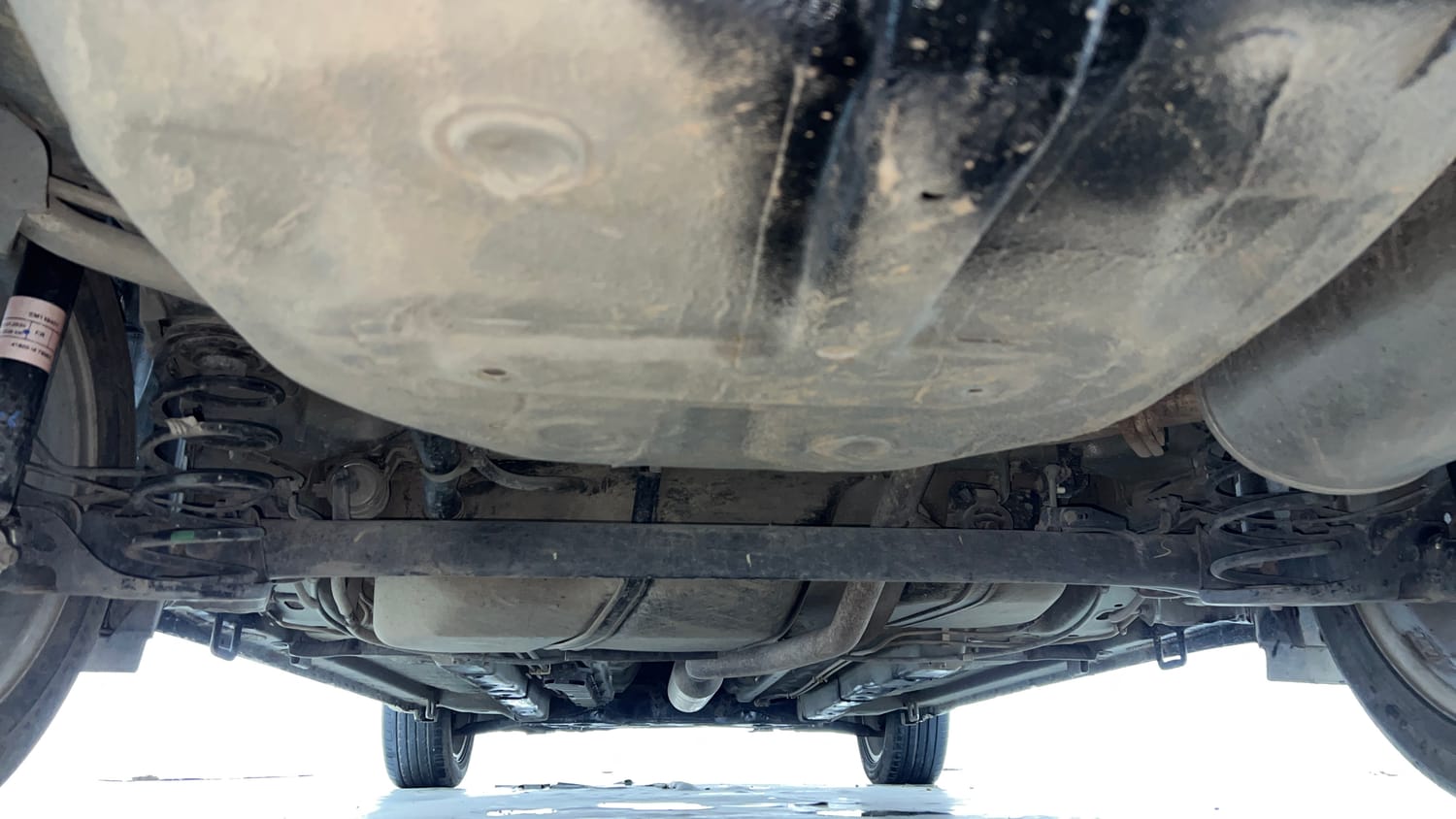 Used 2019 Maruti Suzuki Ciaz Alpha Hybrid 1.5 Petrol Manual extra REAR UNDERBODY VIEW (TAKEN FROM REAR)