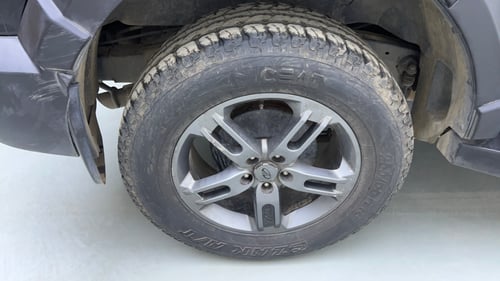 Used 2022 mahindra Thar LX Hard Top Diesel AT 4WD Diesel Automatic tyres RIGHT REAR TYRE RIM VIEW
