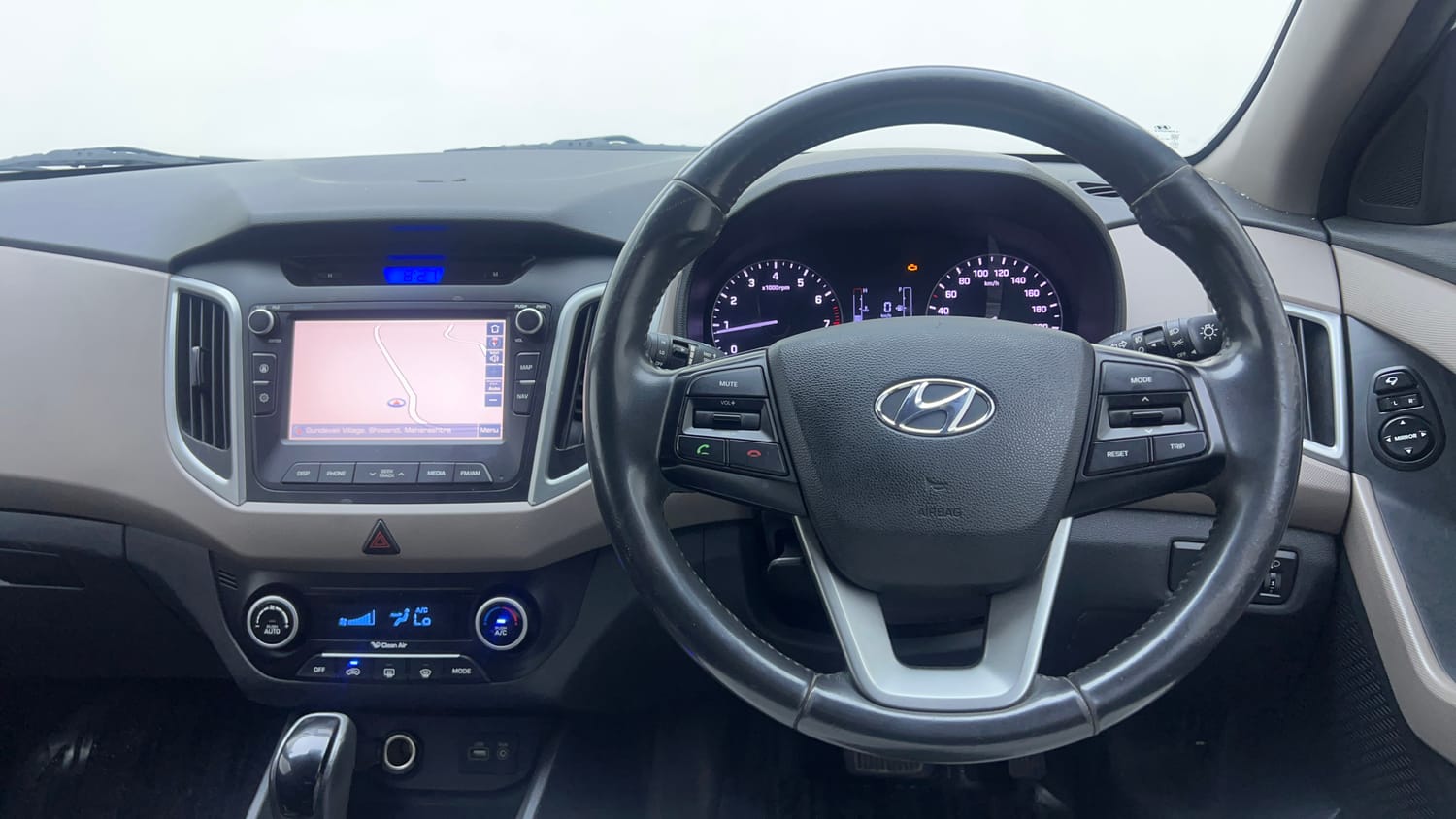 Used 2018 Hyundai Creta SX Plus 1.6 AT Petrol Petrol Automatic interior STEERING VIEW
