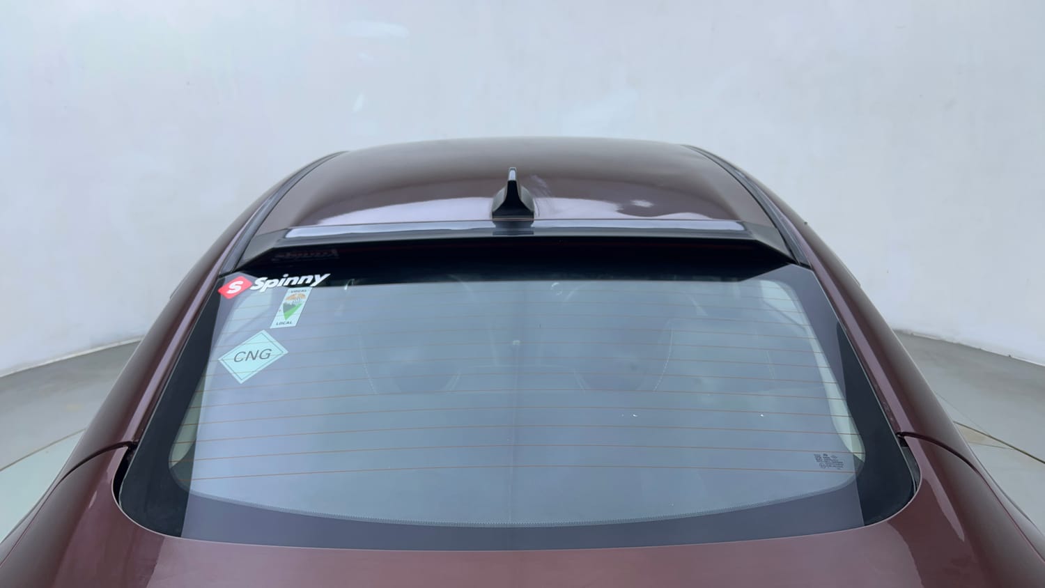 Used 2022 Tata Tigor XZ Plus CNG Cng Manual exterior BACK WINDSHIELD VIEW