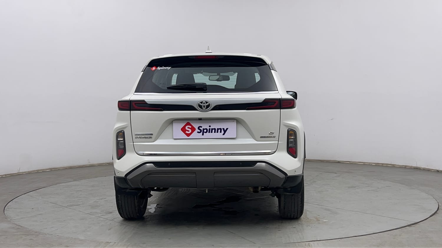 Used 2024 Toyota Urban Cruiser Hyryder G AT NeoDrive Petrol Automatic exterior BACK VIEW