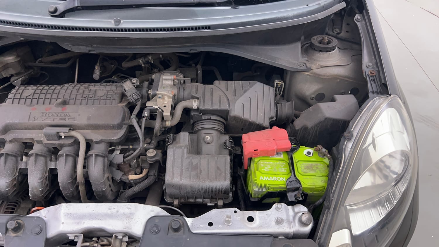 Used 2015 Honda Amaze 1.2 S i-VTEC Petrol Manual engine ENGINE LEFT SIDE VIEW
