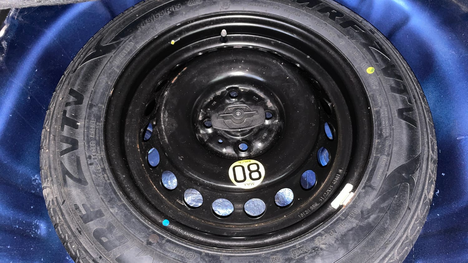 Used 2019 Maruti Suzuki Baleno Alpha Automatic Petrol Automatic tyres SPARE TYRE VIEW