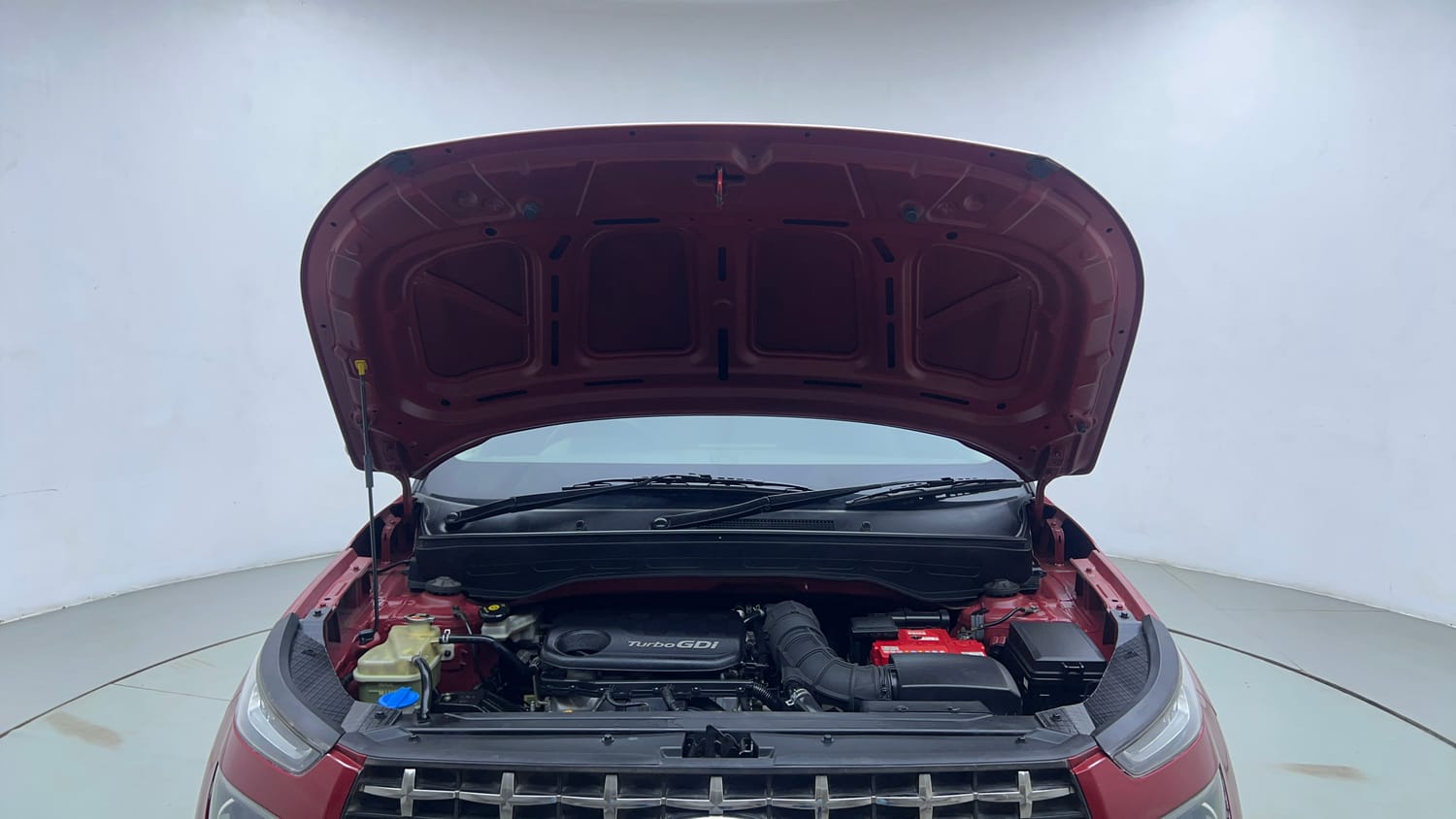 Used 2019 Hyundai Venue SX Plus 1.0 Turbo DCT Petrol Automatic engine ENGINE & BONNET OPEN FRONT VIEW