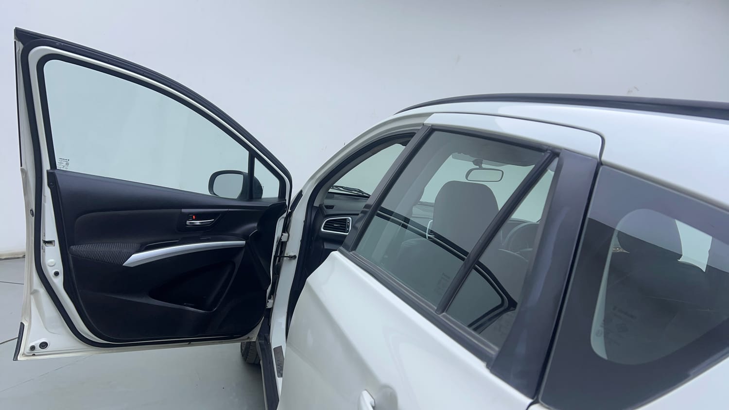 Used 2019 Maruti Suzuki S-Cross Zeta 1.3 Diesel Manual interior LEFT FRONT DOOR OPEN VIEW