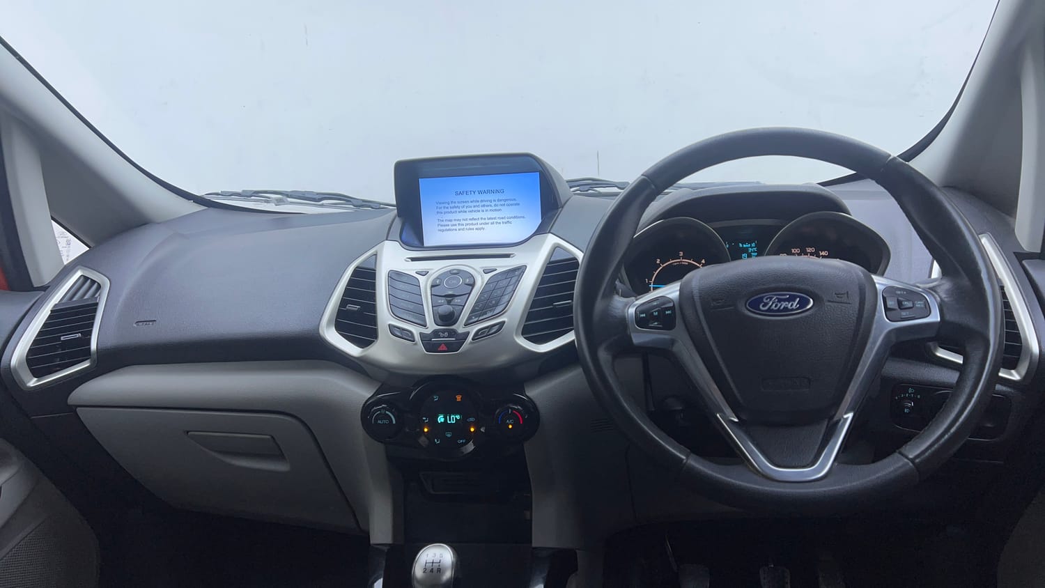 Used 2017 Ford EcoSport Titanium 1.5L TDCi Diesel Manual interior DASHBOARD VIEW