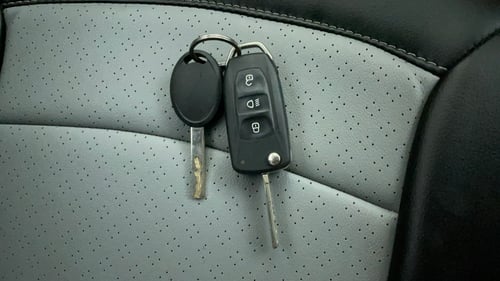 Used 2025 Tata Tiago XZA Petrol Automatic extra CAR KEY VIEW
