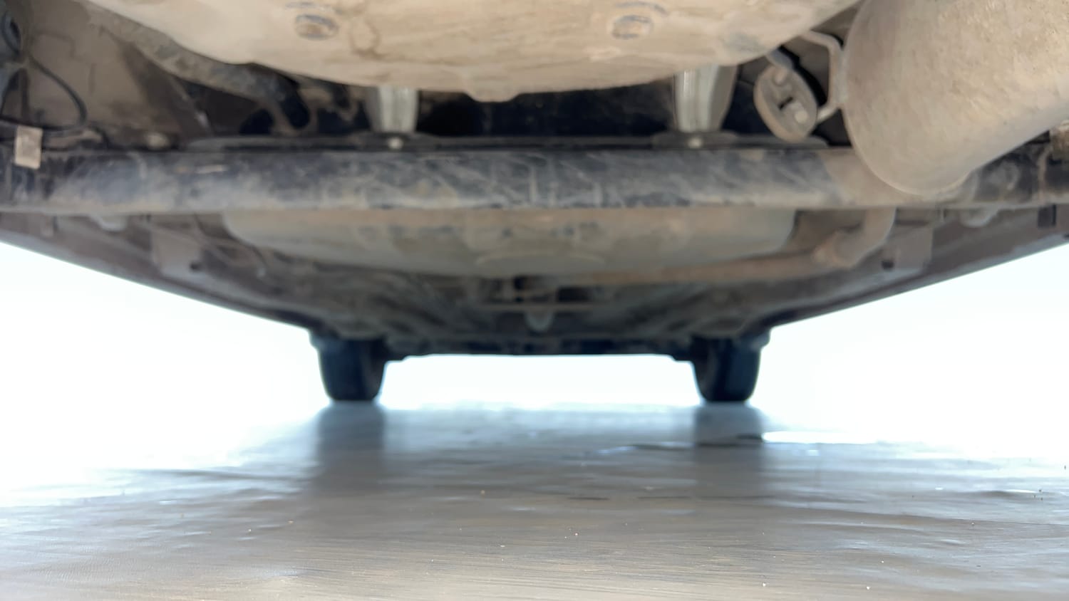 Used 2022 Tata Tigor XZ Plus CNG Cng Manual extra REAR UNDERBODY VIEW (TAKEN FROM REAR)