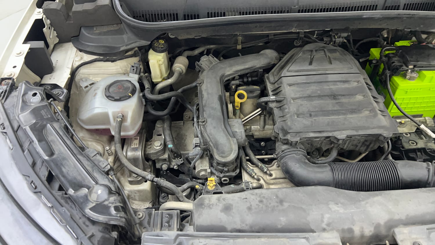 Used 2021 Skoda Kushaq Ambition 1.0L TSI MT Petrol Manual engine ENGINE RIGHT SIDE VIEW
