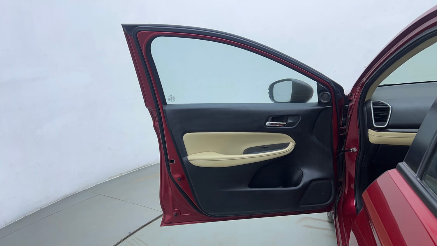 Used 2022 Honda City ZX Petrol Petrol Manual interior LEFT FRONT DOOR OPEN VIEW