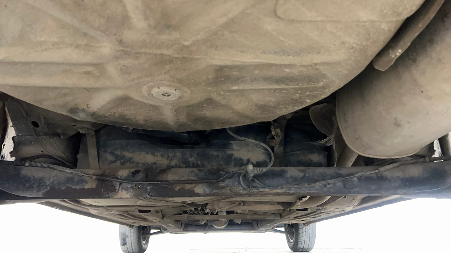 Used 2013 Ford Figo Duratec Petrol Titanium 1.2 Petrol Manual extra REAR UNDERBODY VIEW (TAKEN FROM REAR)