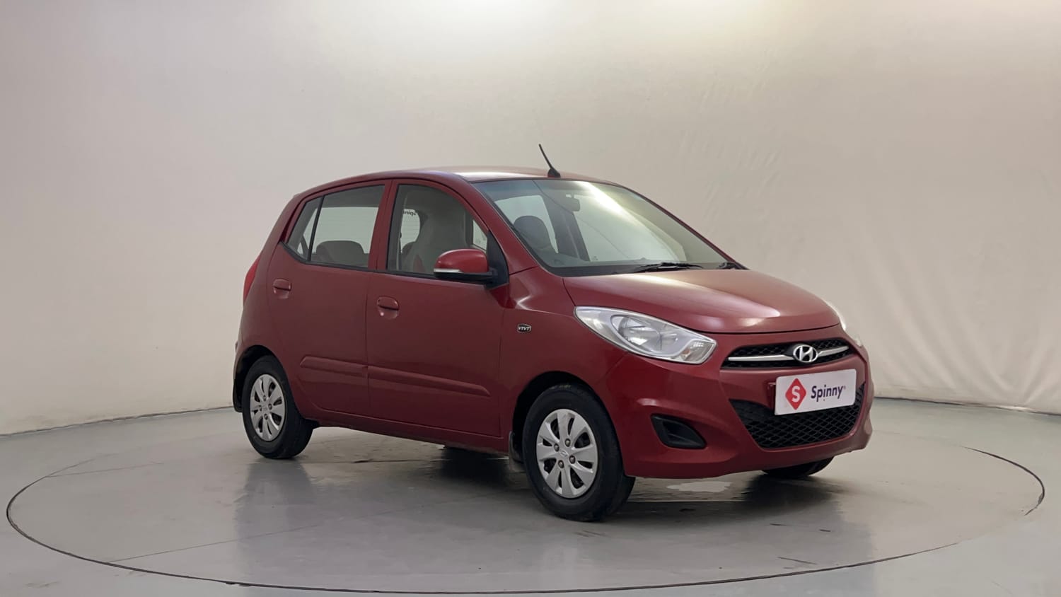Used 2012 Hyundai i10 Sportz 1.2 Kappa2 Petrol Manual exterior RIGHT FRONT CORNER VIEW