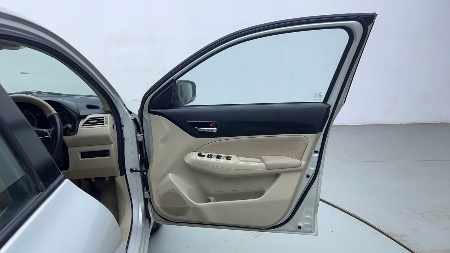 Used 2018 Maruti Suzuki Dzire VXi Petrol Manual interior RIGHT FRONT DOOR OPEN VIEW