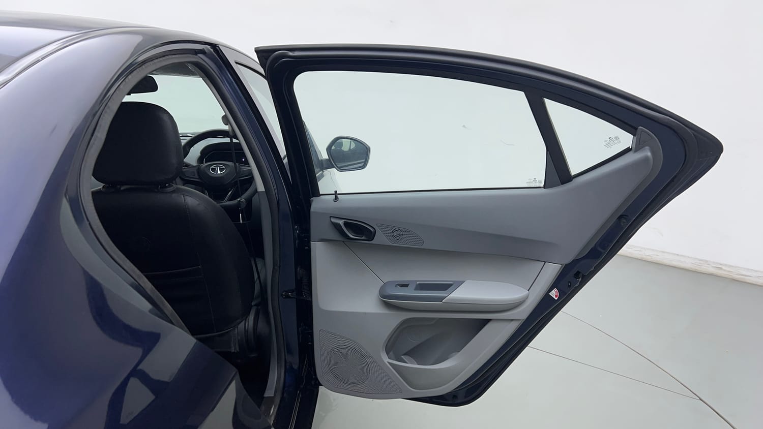 Used 2020 Tata Tigor XM Petrol Manual interior RIGHT REAR DOOR OPEN VIEW