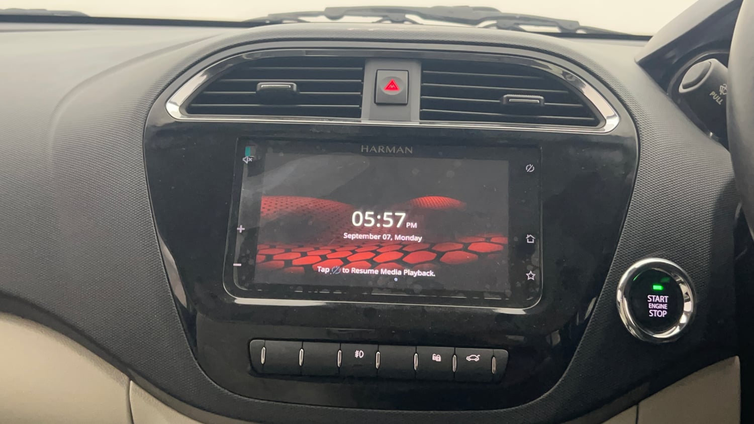 Used 2023 Tata Tigor XZA Plus Leatherette Pack Petrol Automatic top_features Touch screen infotainment system