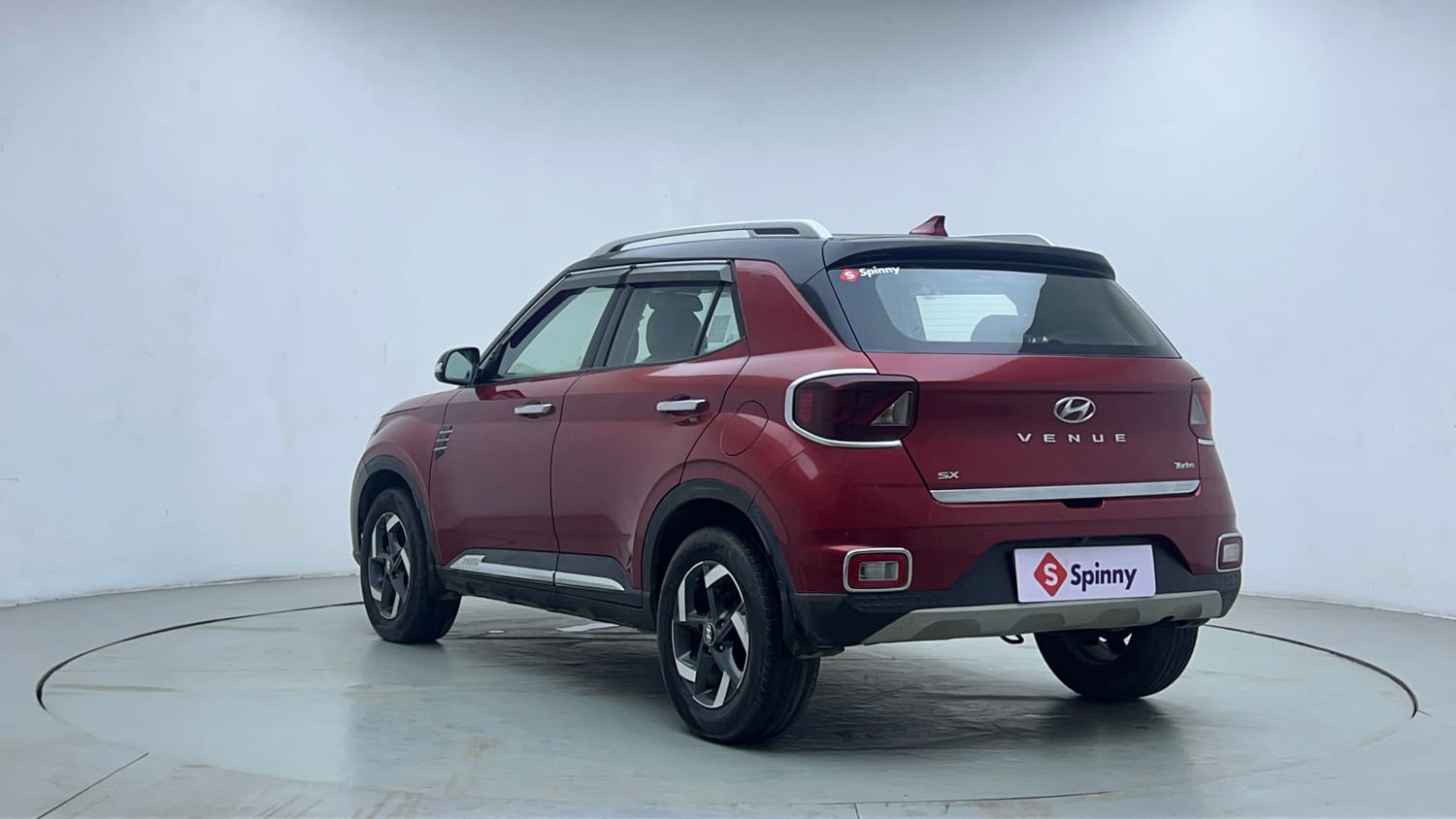 Used 2019 Hyundai Venue SX Plus 1.0 Turbo DCT Dual Tone Petrol Automatic exterior LEFT REAR CORNER VIEW