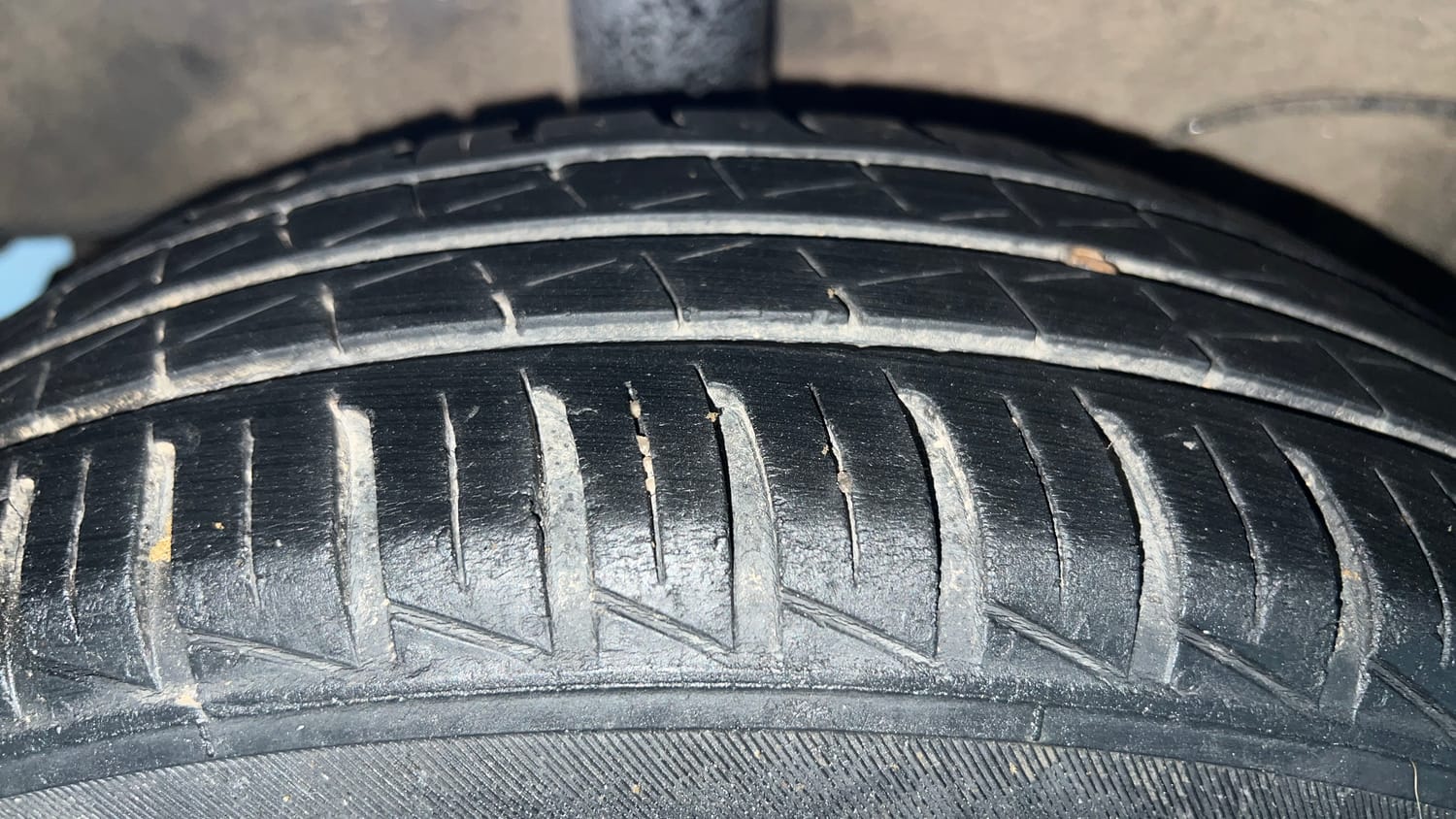 Used 2019 Hyundai Santro Magna Petrol Manual tyres RIGHT REAR TYRE TREAD VIEW
