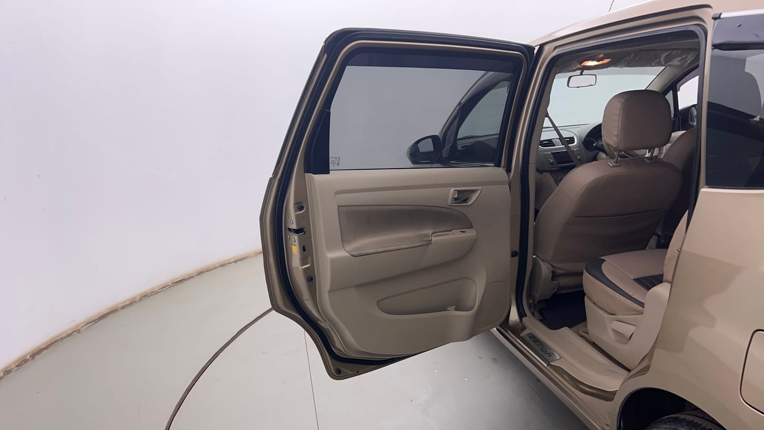 Used 2016 Maruti Suzuki Ertiga ZXI Petrol Manual interior LEFT REAR DOOR OPEN VIEW