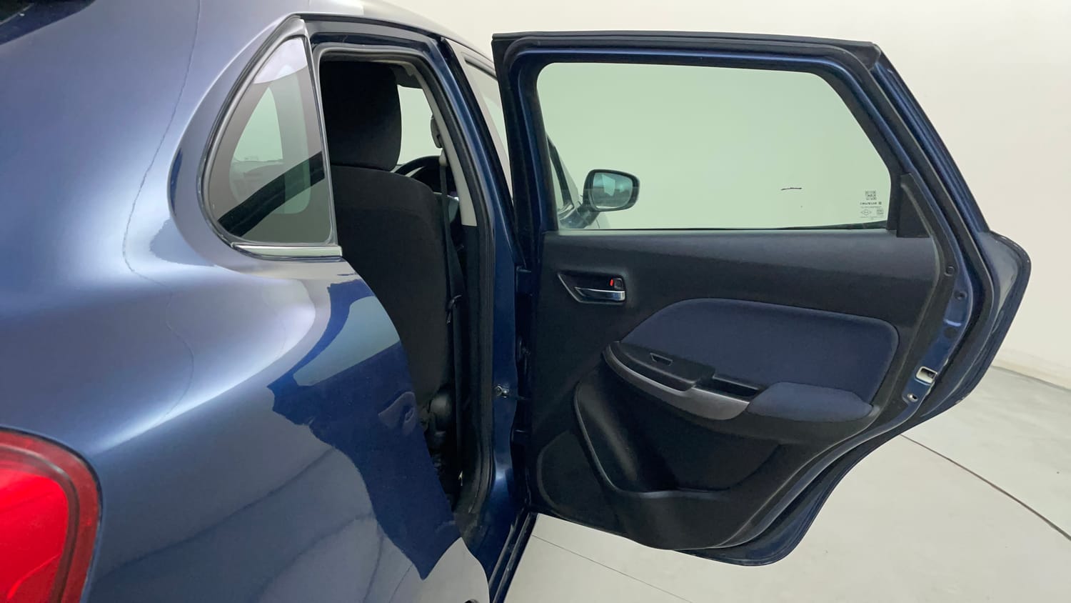 Used 2019 Maruti Suzuki Baleno Alpha Automatic Petrol Automatic interior RIGHT REAR DOOR OPEN VIEW