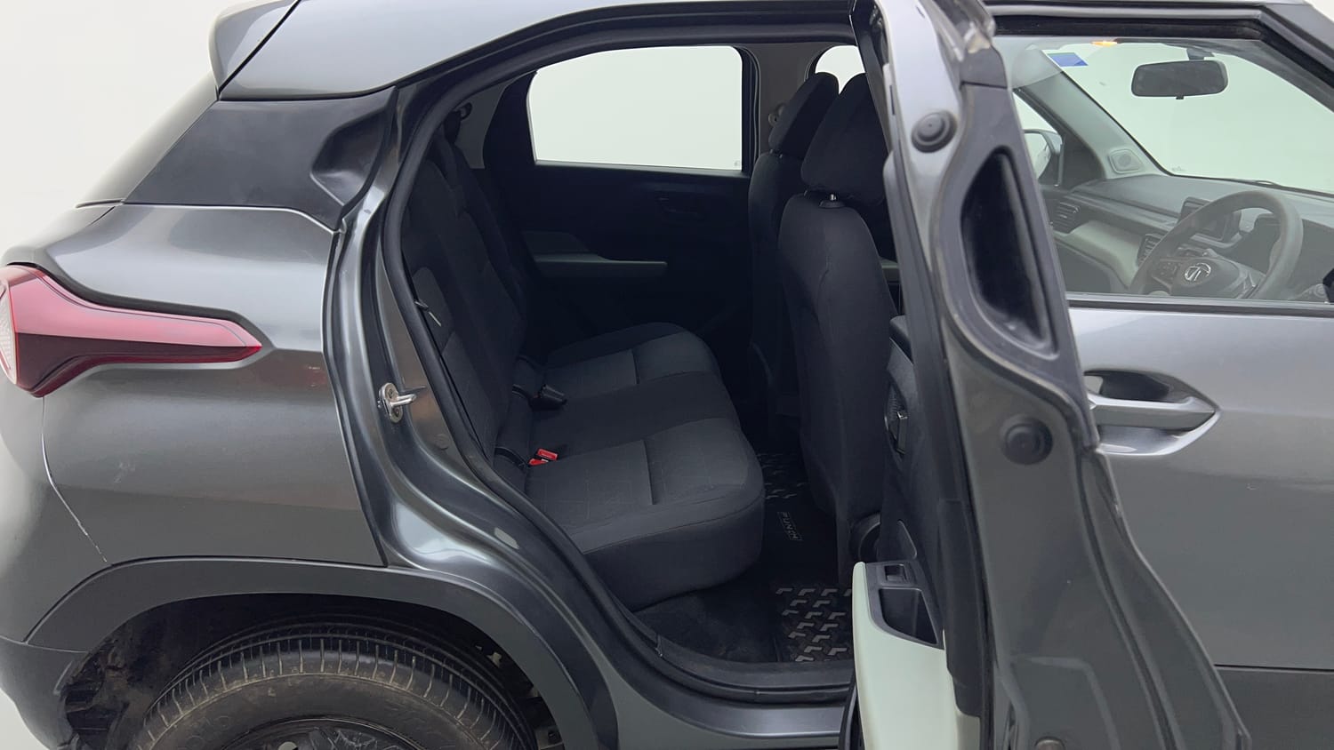 Used 2022 Tata Punch Adventure MT Petrol Manual interior RIGHT SIDE REAR DOOR CABIN VIEW