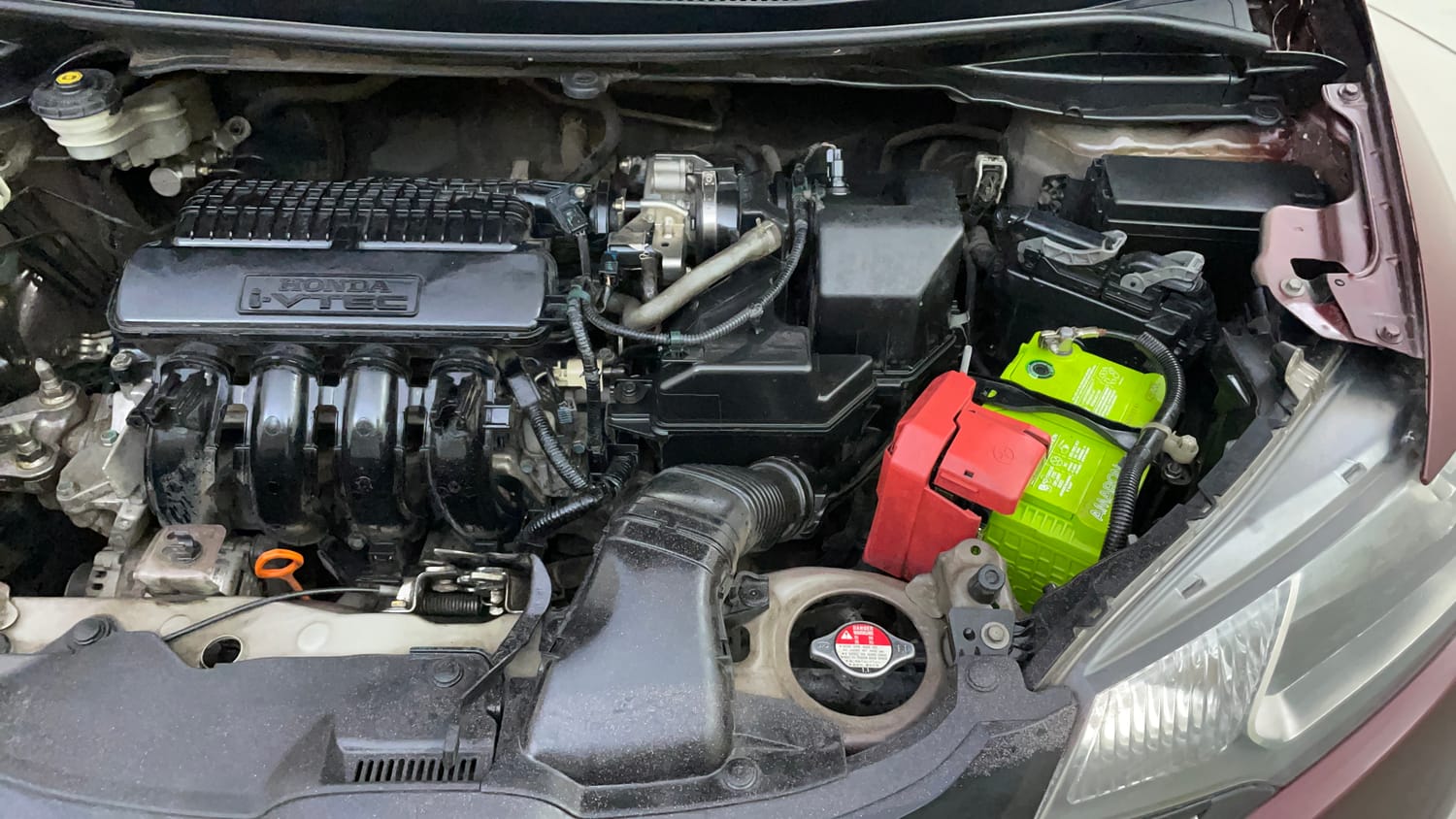 Used 2017 Honda Jazz V AT Petrol Petrol Automatic engine ENGINE LEFT SIDE VIEW