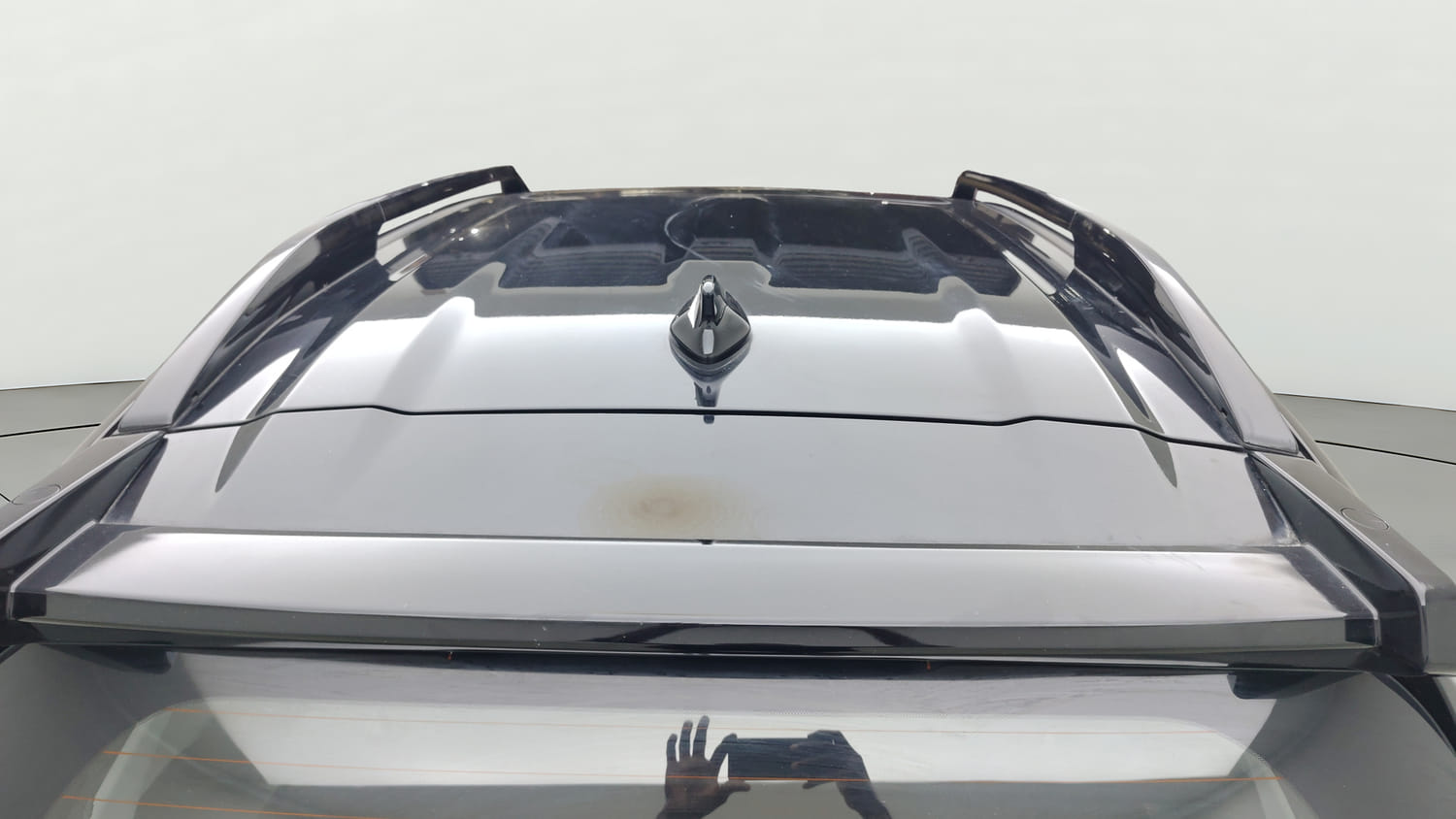 Used 2025 Hyundai Exter SX (O) Connect 1.2 AMT Knight Edition Petrol Automatic exterior EXTERIOR ROOF VIEW