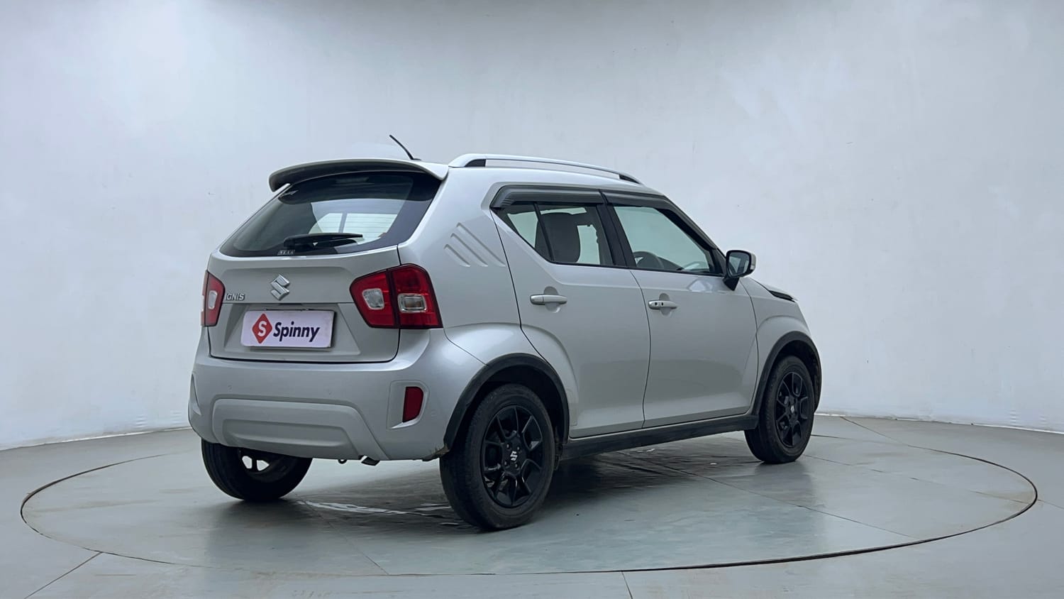 Used 2021 Maruti Suzuki Ignis Zeta 1.2 MT Petrol Manual exterior RIGHT REAR CORNER VIEW