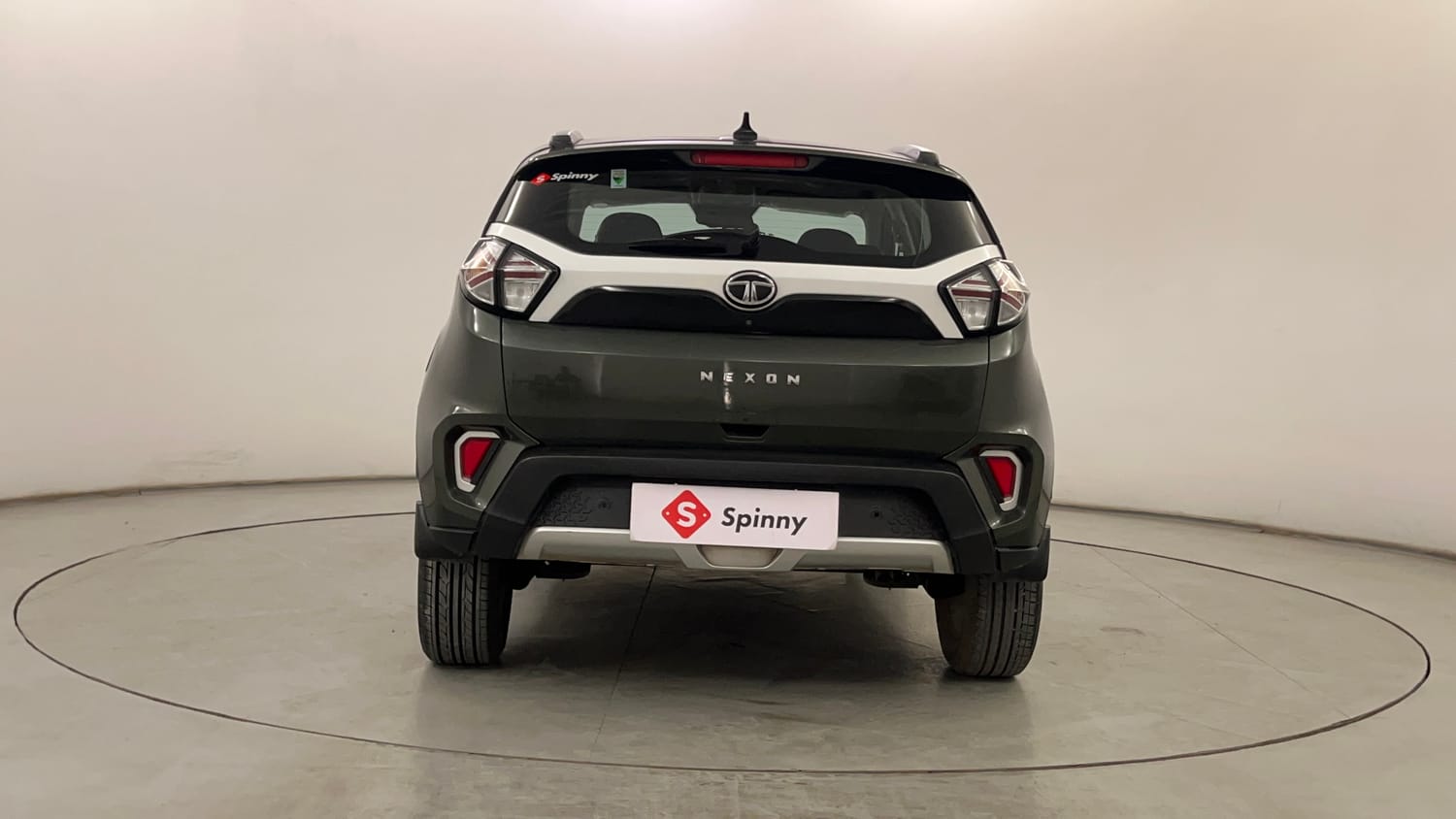 Used 2022 Tata Nexon XZA Plus (O) Diesel Diesel Automatic exterior BACK VIEW