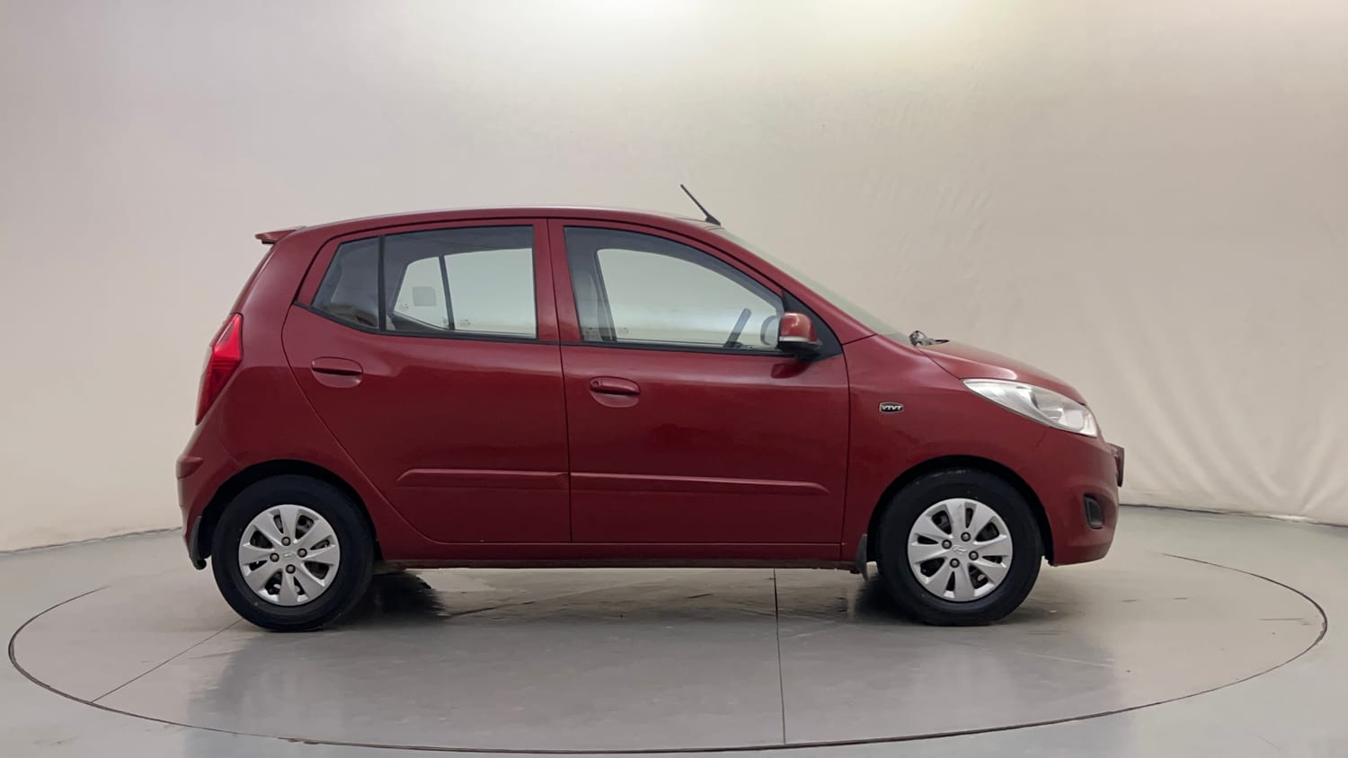 Used 2012 Hyundai i10 Sportz 1.2 Kappa2 Petrol Manual exterior RIGHT SIDE VIEW