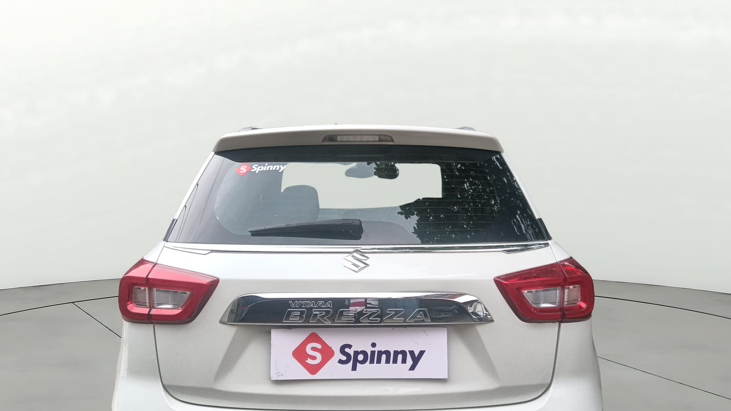 Used 2020 maruti-suzuki Vitara Brezza ZXi Plus Petrol Manual exterior BACK WINDSHIELD VIEW