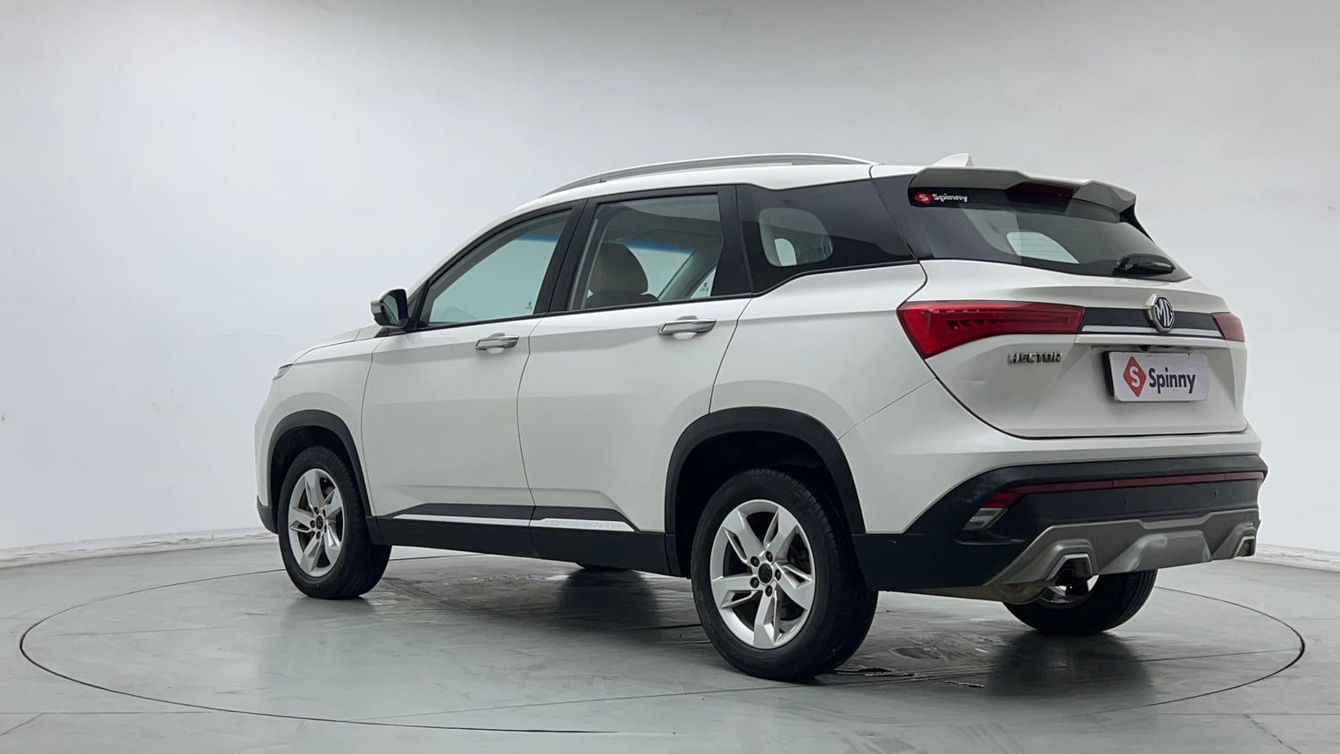 Used 2021 MG Motors Hector Super 1.5 Petrol Turbo MT Petrol Manual exterior LEFT REAR CORNER VIEW