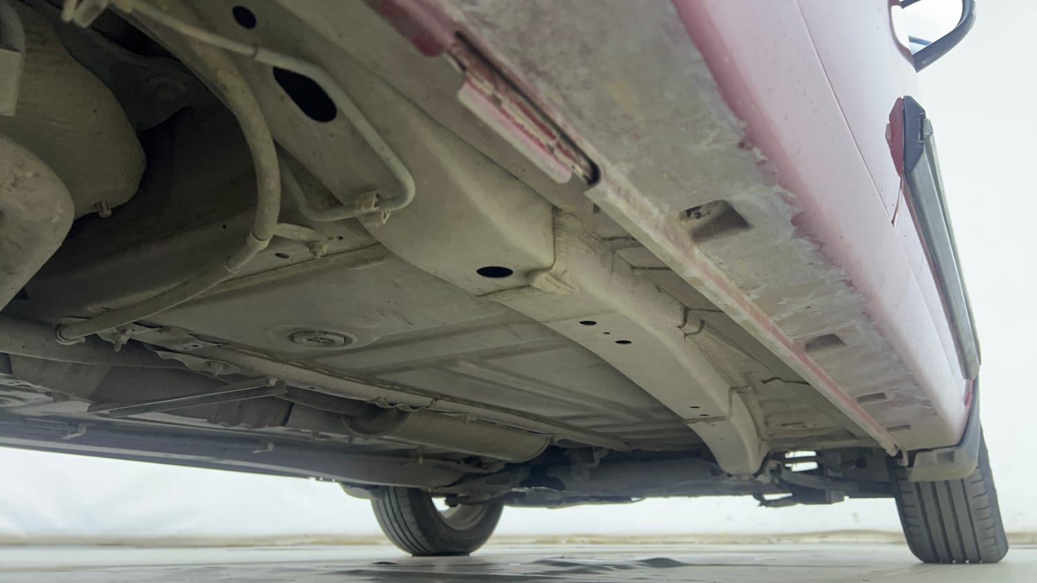 Used 2021 Maruti Suzuki Baleno Zeta Petrol Manual extra REAR RIGHT UNDERBODY VIEW