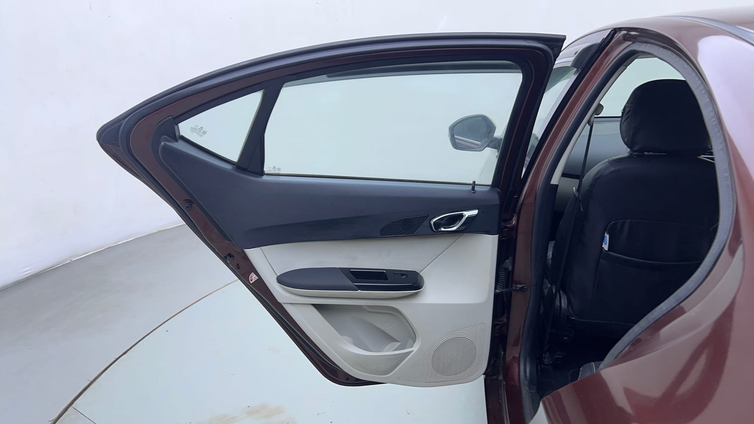 Used 2022 Tata Tigor XZ Plus CNG Cng Manual interior LEFT REAR DOOR OPEN VIEW
