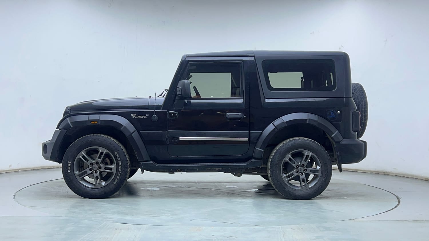 Used 2022 mahindra Thar LX Hard Top Diesel AT 4WD Diesel Automatic exterior LEFT SIDE VIEW