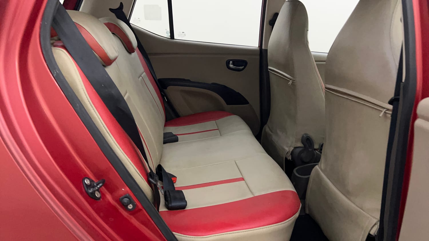 Used 2012 Hyundai i10 Sportz 1.2 Kappa2 Petrol Manual interior RIGHT SIDE REAR DOOR CABIN VIEW