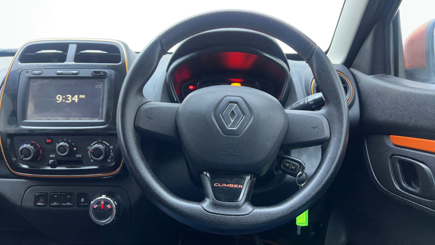 Used 2017 Renault Kwid CLIMBER 1.0 AMT Petrol Automatic interior STEERING VIEW