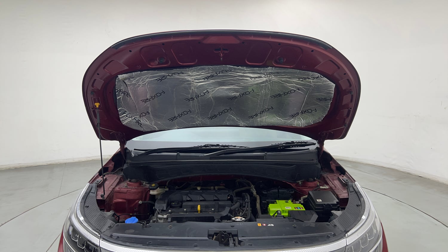Used 2022 kia Seltos HTX 1.5 IVT Petrol Automatic engine ENGINE & BONNET OPEN FRONT VIEW