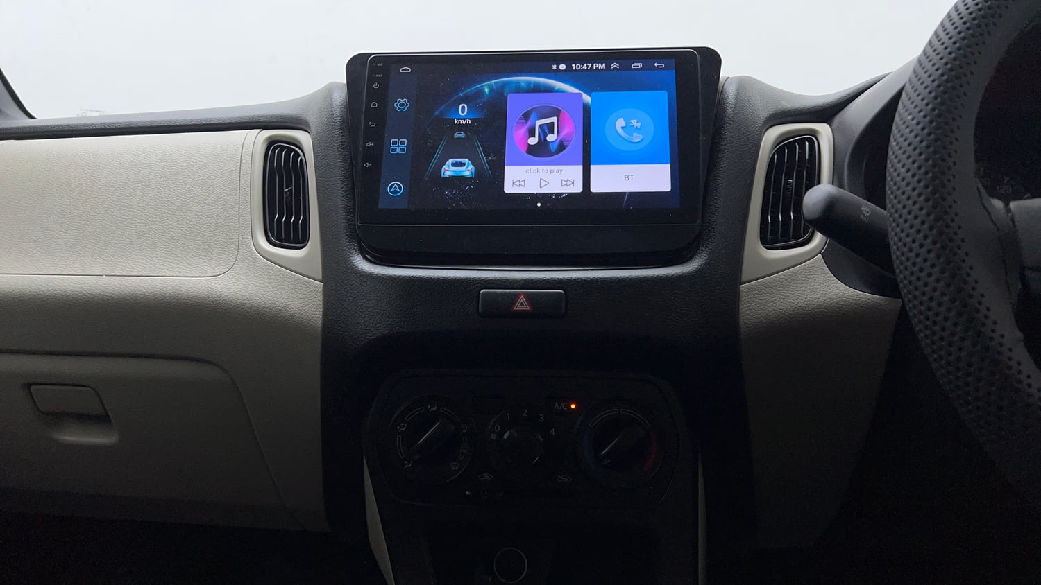 Used 2021 Maruti Suzuki Wagon R LXi 1.0 CNG Cng Manual interior MUSIC SYSTEM & AC CONTROL VIEW