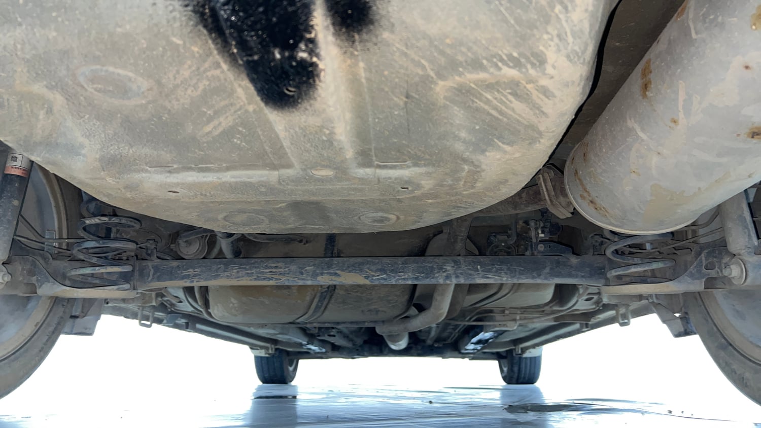 Used 2018 Maruti Suzuki Ciaz Alpha Hybrid 1.5 Petrol Manual extra REAR UNDERBODY VIEW (TAKEN FROM REAR)
