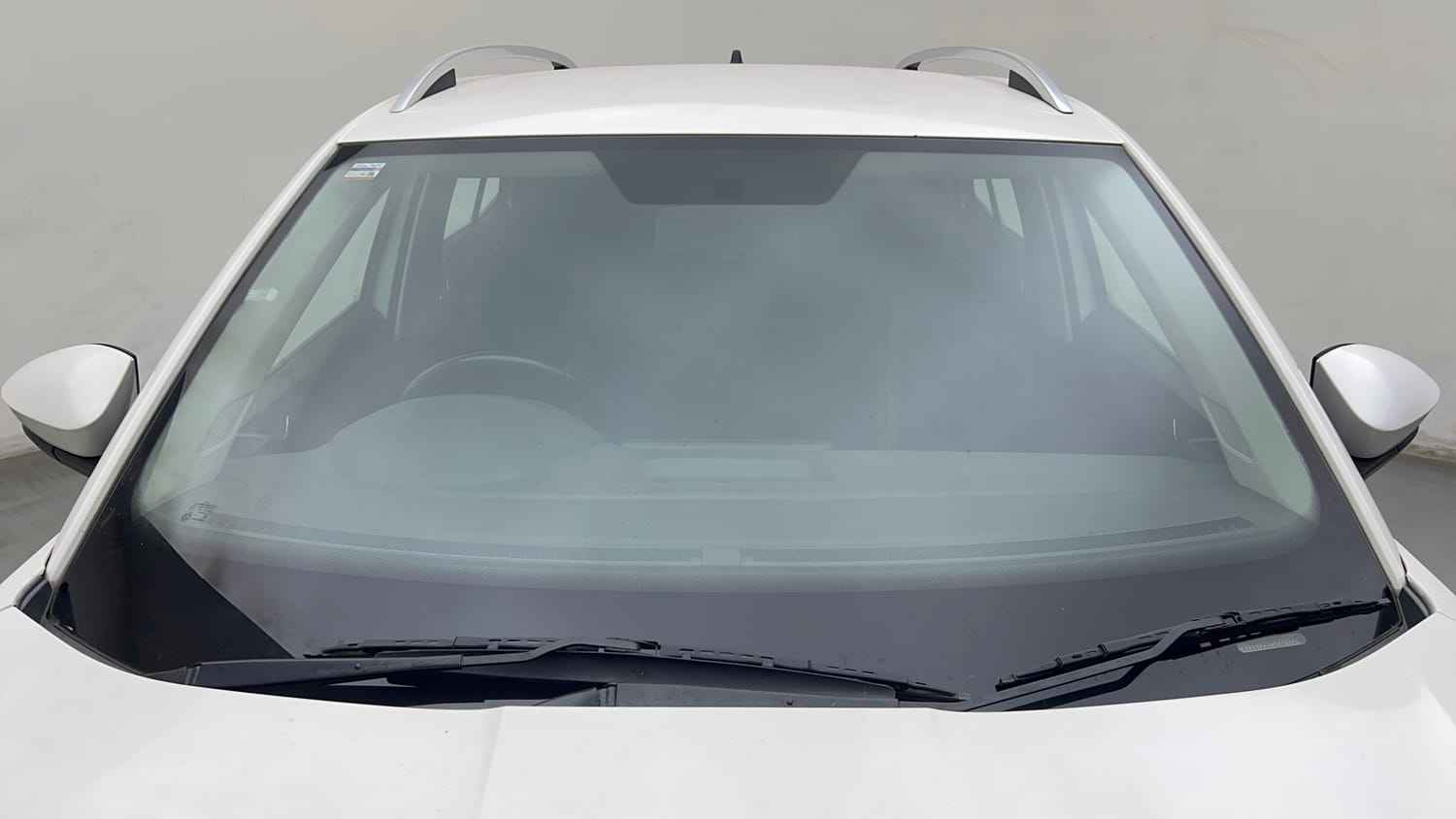 Used 2021 Skoda Kushaq Ambition 1.0L TSI MT Petrol Manual exterior FRONT WINDSHIELD VIEW