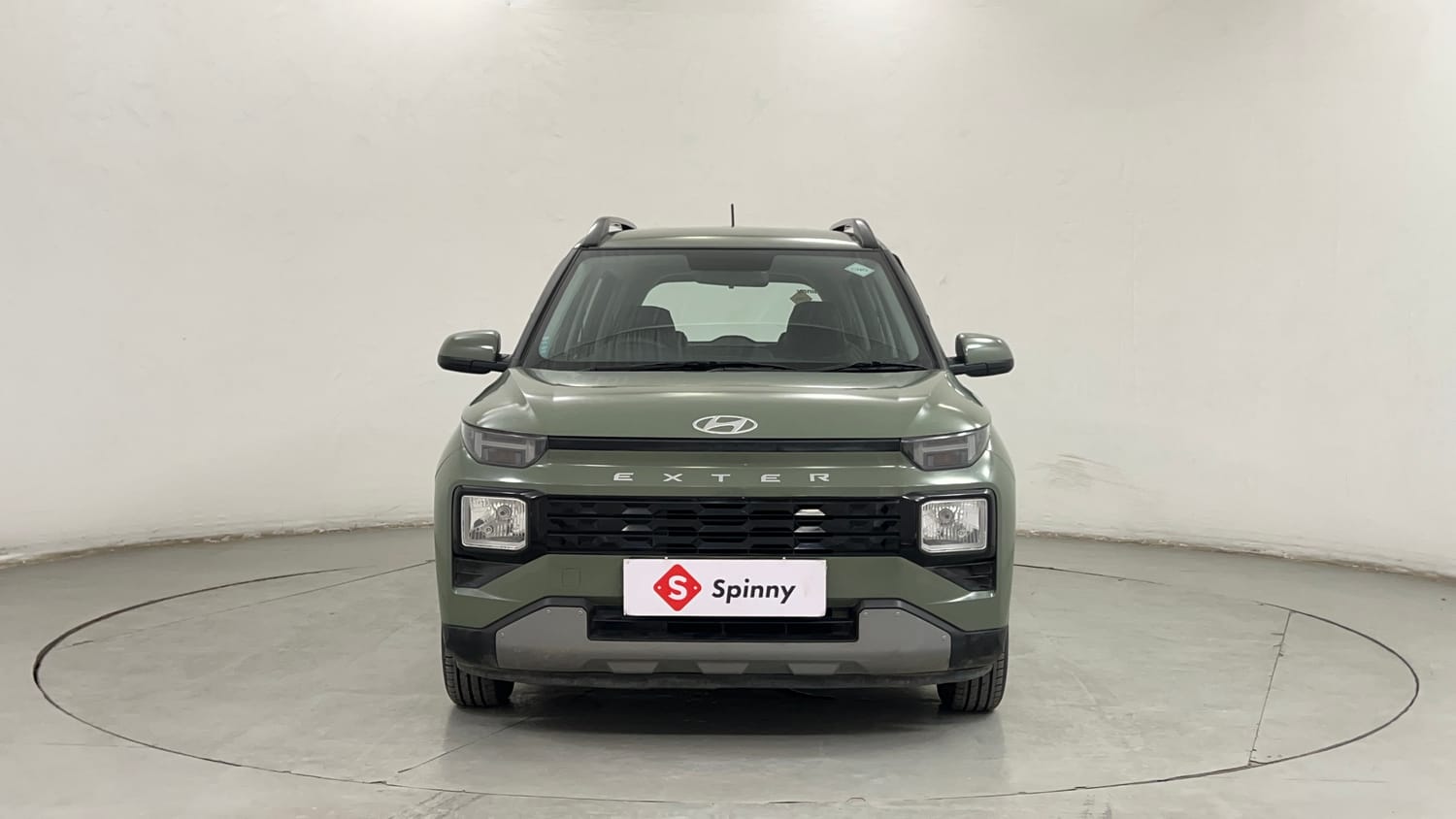 Used 2024 Hyundai Exter S 1.2 MT Hy-CNG Duo Cng Manual exterior FRONT VIEW