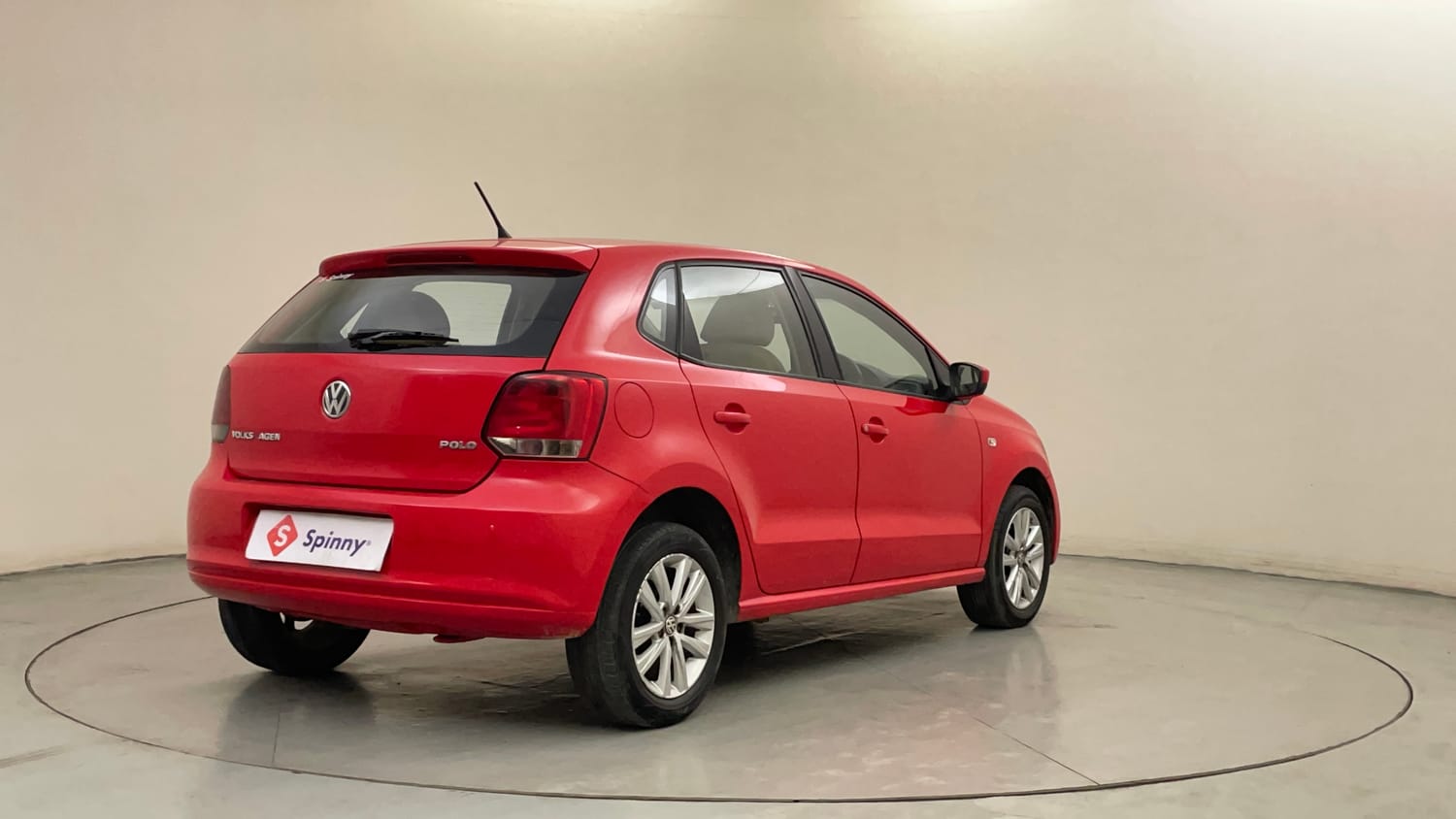 Used 2014 Volkswagen Polo Highline1.2L (P) Petrol Manual exterior RIGHT REAR CORNER VIEW