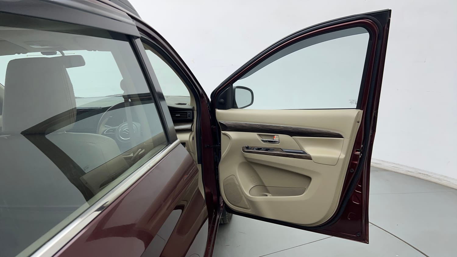Used 2022 Maruti Suzuki New Ertiga VXi Petrol Manual interior RIGHT FRONT DOOR OPEN VIEW