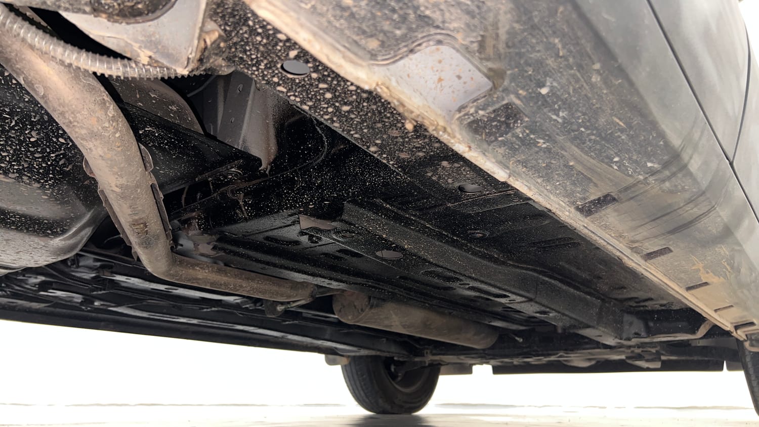 Used 2025 Tata Punch Adventure Plus AMT Petrol Automatic extra REAR RIGHT UNDERBODY VIEW