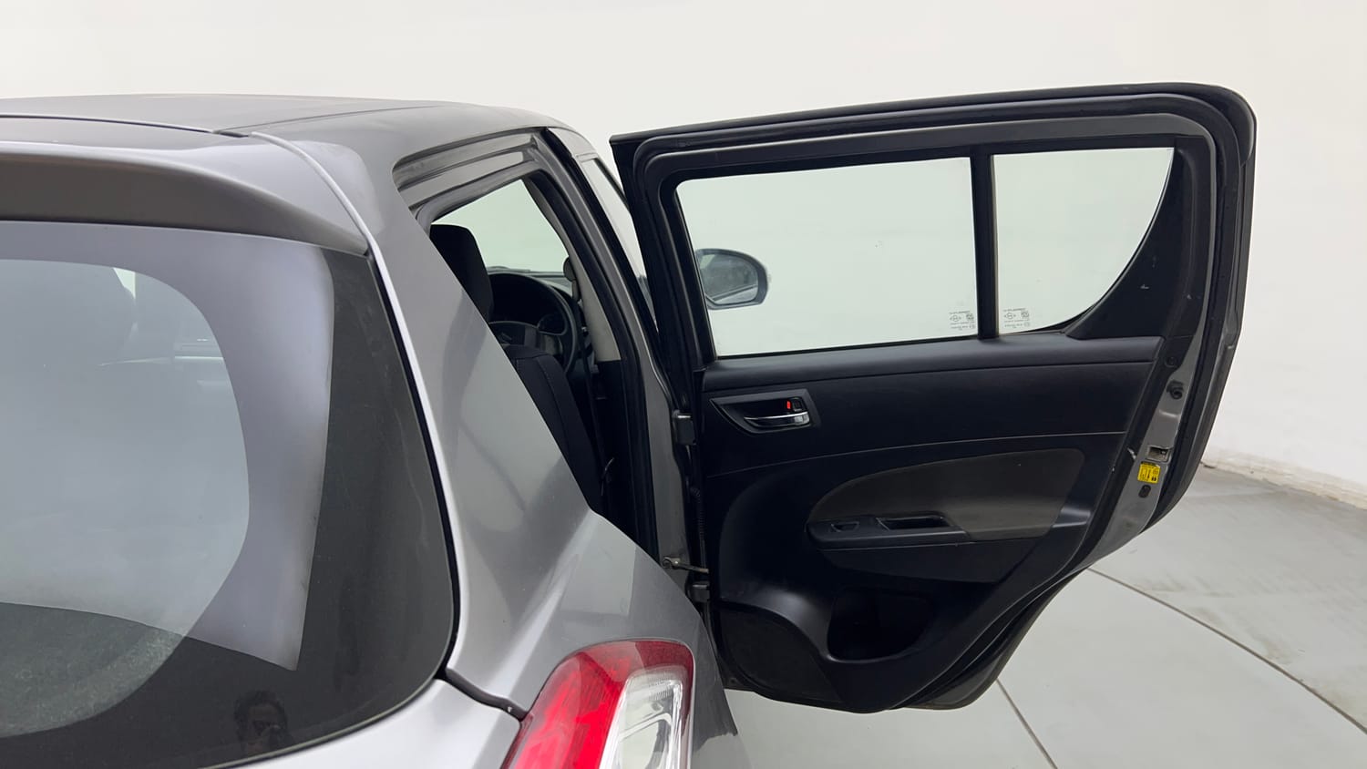 Used 2015 Maruti Suzuki Swift VXi Petrol Manual interior RIGHT REAR DOOR OPEN VIEW