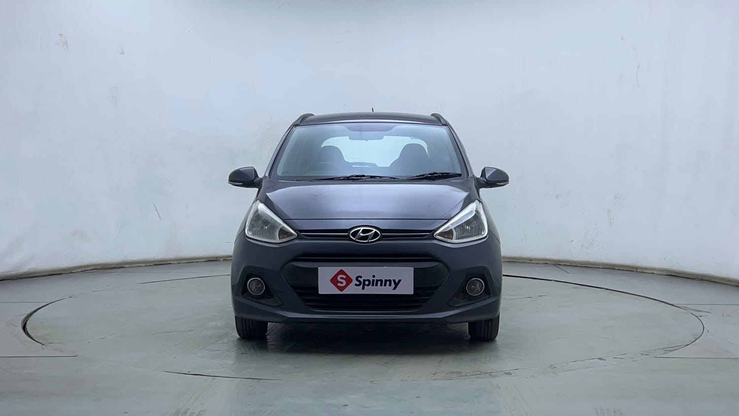Used 2014 Hyundai Grand i10 Asta AT 1.2 Kappa VTVT Petrol Automatic exterior FRONT VIEW