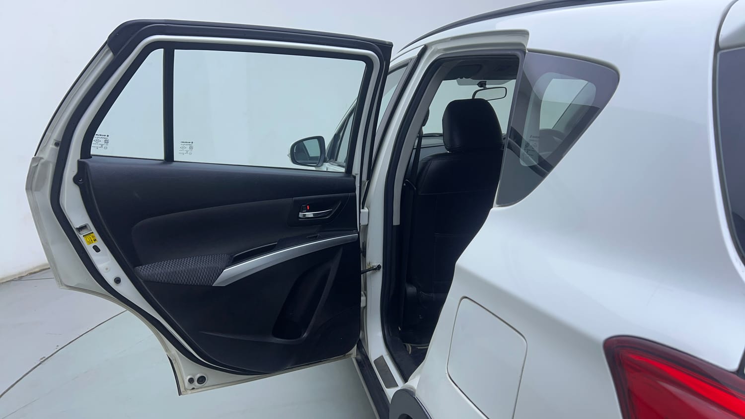 Used 2019 Maruti Suzuki S-Cross Zeta 1.3 Diesel Manual interior LEFT REAR DOOR OPEN VIEW