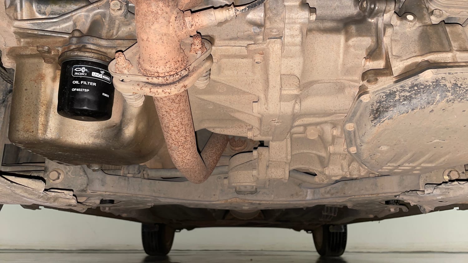 Used 2019 Maruti Suzuki Baleno Alpha Automatic Petrol Automatic extra FRONT LEFT UNDERBODY VIEW