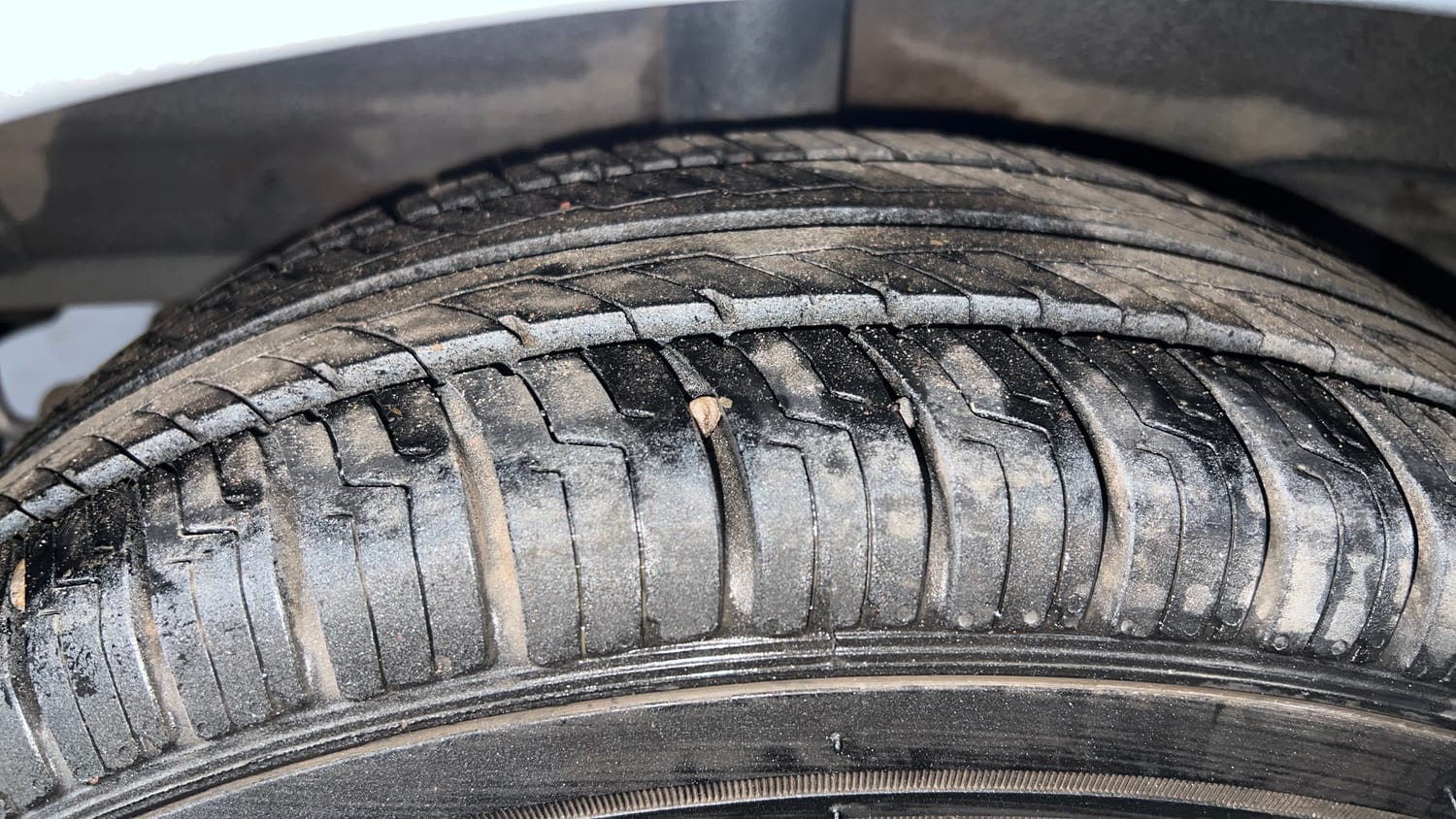 Used 2021 Hyundai Santro Sportz AMT Petrol Automatic tyres RIGHT REAR TYRE TREAD VIEW